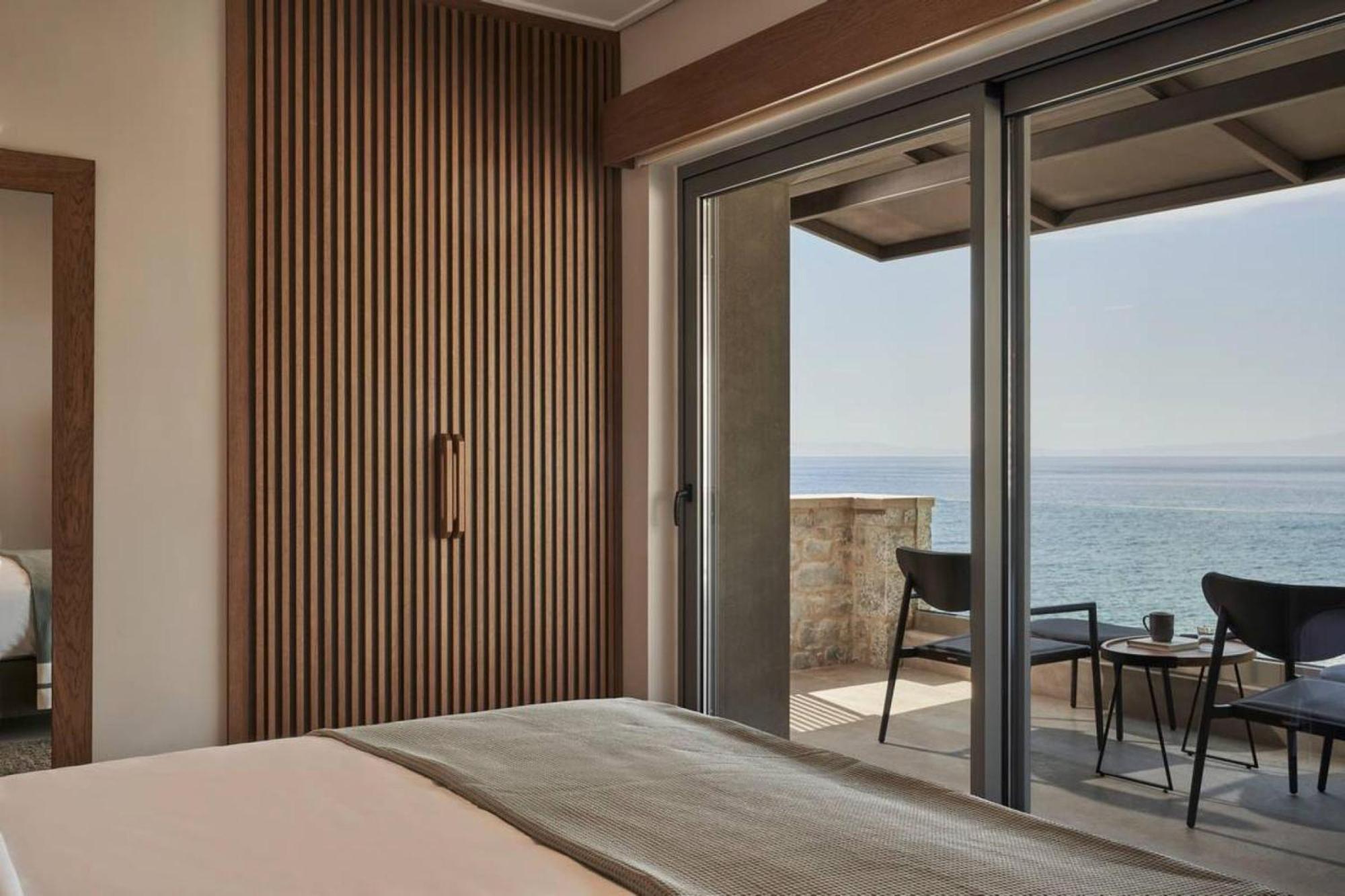 Beachfront Alassa Villas With Private Pools Kotronion  Exterior photo