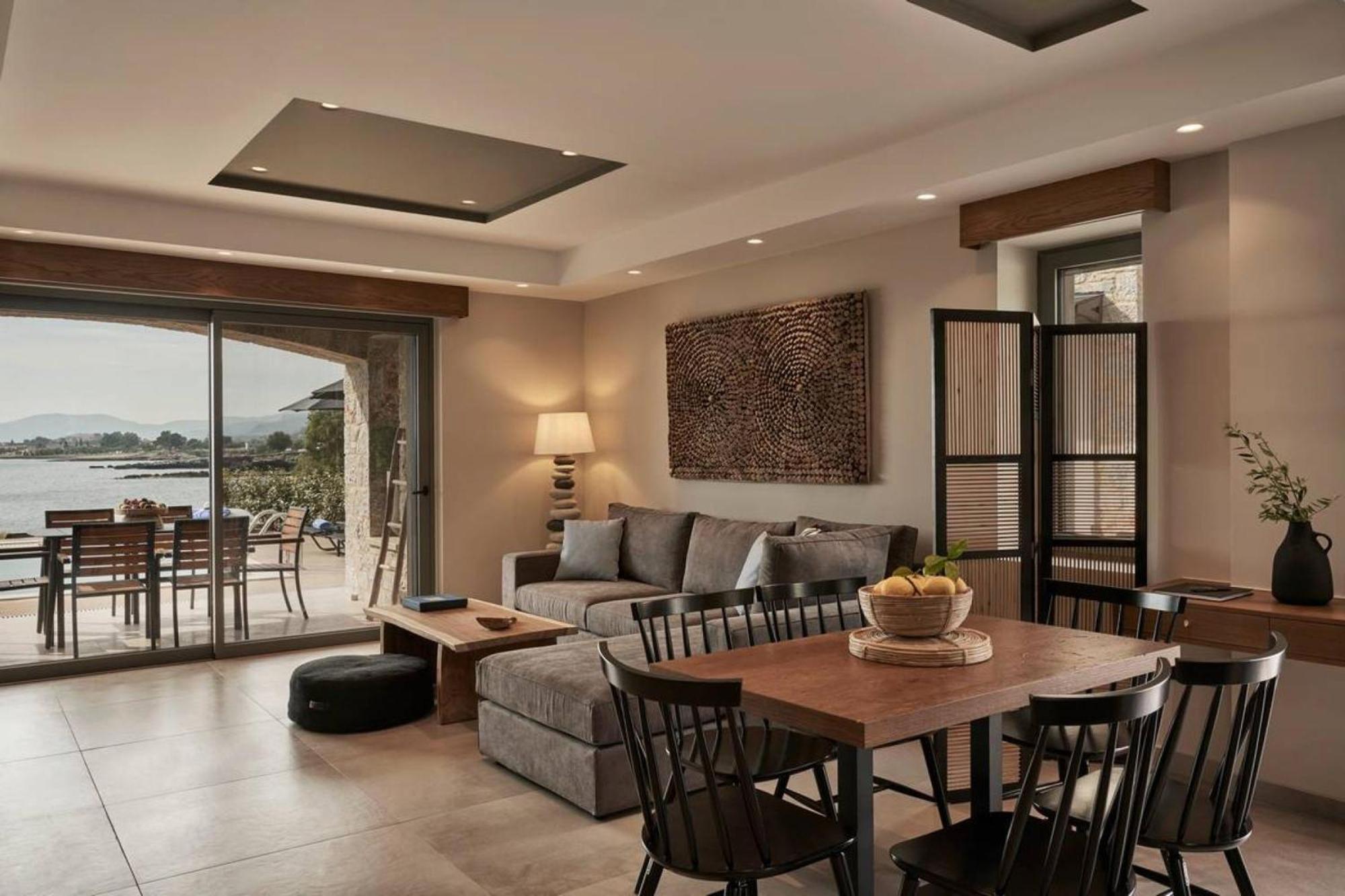 Beachfront Alassa Villas With Private Pools Kotronion  Exterior photo
